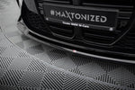 Maxton Design - Front Splitter V.4 CSL Look BMW M4 G82 / M3 G80
