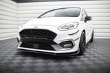 Maxton Design - Front Splitter + Flaps V.4 Ford Fiesta ST / ST-Line MK8 - Royal Body Kits