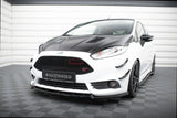 Maxton Design - Front Splitter V.4 Ford Fiesta ST MK7 (Facelift) Front Spoiler Maxton Design royalty-bespoke.myshopify.com