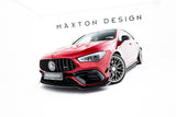 Maxton Design - Front Splitter V.4 Mercedes Benz CLA 45 AMG Aero C118 - Royal Body Kits