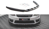 Maxton Design - Front Splitter V.4 Skoda Octavia RS MK3 Hatchback / Estate Front Spoiler Maxton Design royalty-bespoke.myshopify.com