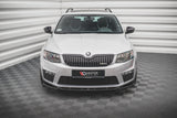 Maxton Design - Front Splitter V.4 Skoda Octavia RS MK3 Hatchback / Estate Front Spoiler Maxton Design royalty-bespoke.myshopify.com