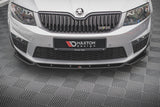 Maxton Design - Front Splitter V.4 Skoda Octavia RS MK3 Hatchback / Estate Front Spoiler Maxton Design royalty-bespoke.myshopify.com