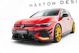 Maxton Design - Front Splitter V.4 Volkswagen Golf GTI Clubsport MK8 (Facelift) - Royal Body Kits