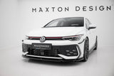 Maxton Design - Front Splitter V.4 Volkswagen Golf GTI / GTE / R-Line MK8 (Facelift) - Royal Body Kits