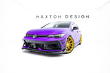 Maxton Design - Front Splitter V.4 Volkswagen Golf R MK8 (Facelift) - Royal Body Kits