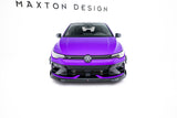 Maxton Design - Front Splitter V.4 Volkswagen Golf R MK8 (Facelift) - Royal Body Kits