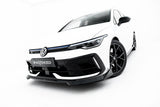 Maxton Design - Front Splitter V.4 Volkswagen Golf R Variant MK8 (Facelift) - Royal Body Kits