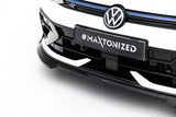 Maxton Design - Front Splitter V.4 Volkswagen Golf R Variant MK8 (Facelift) - Royal Body Kits