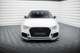 Maxton Design - Front Splitter V.5 Audi RS3 8V Sedan (Facelift) Front Spoiler Maxton Design royalty-bespoke.myshopify.com