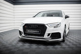 Maxton Design - Front Splitter V.5 Audi RS3 8V Sedan (Facelift) Front Spoiler Maxton Design royalty-bespoke.myshopify.com