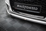 Maxton Design - Front Splitter V.5 Audi RS3 8V Sedan (Facelift)