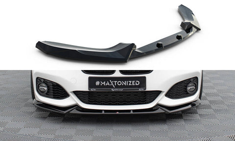 Maxton Design - Front Splitter V.5 BMW Series 1 M-Pack / M140i F20 (Facelift)