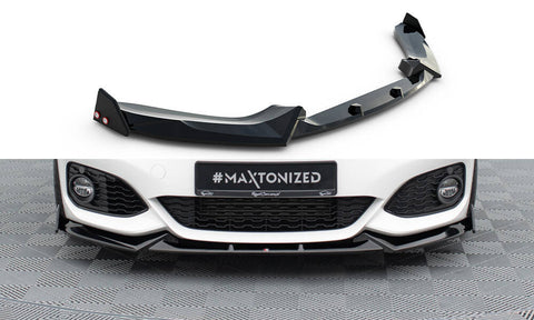 Maxton Design - Front Splitter V.5 + Flaps BMW Series 1 M-Pack / M140i F20 (Facelift)