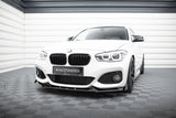 Maxton Design - Front Splitter V.5 + Flaps BMW Series 1 M-Pack / M140i F20 (Facelift) Front Spoiler Maxton Design royalty-bespoke.myshopify.com