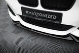 Maxton Design - Front Splitter V.5 + Flaps BMW Series 1 M-Pack / M140i F20 (Facelift) Front Spoiler Maxton Design royalty-bespoke.myshopify.com