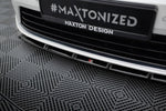 Maxton Design - Front Splitter V.5 + Flaps Volkswagen Golf R MK7