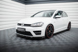 Maxton Design - Front Splitter V.5 + Flaps Volkswagen Golf R MK7 Front Spoiler Maxton Design royalty-bespoke.myshopify.com