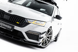 Maxton Design - Front Splitter V.5 Skoda Octavia RS MK4 - Royal Body Kits
