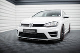 Maxton Design - Front Splitter V.5 Volkswagen Golf R MK7 Front Spoiler Maxton Design royalty-bespoke.myshopify.com