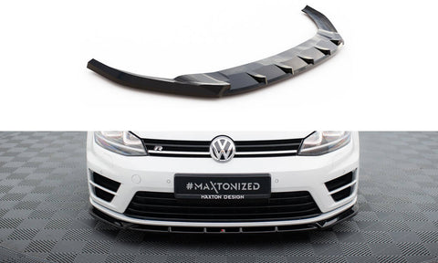 Maxton Design - Front Splitter V.5 Volkswagen Golf R MK7 Front Spoiler Maxton Design royalty-bespoke.myshopify.com