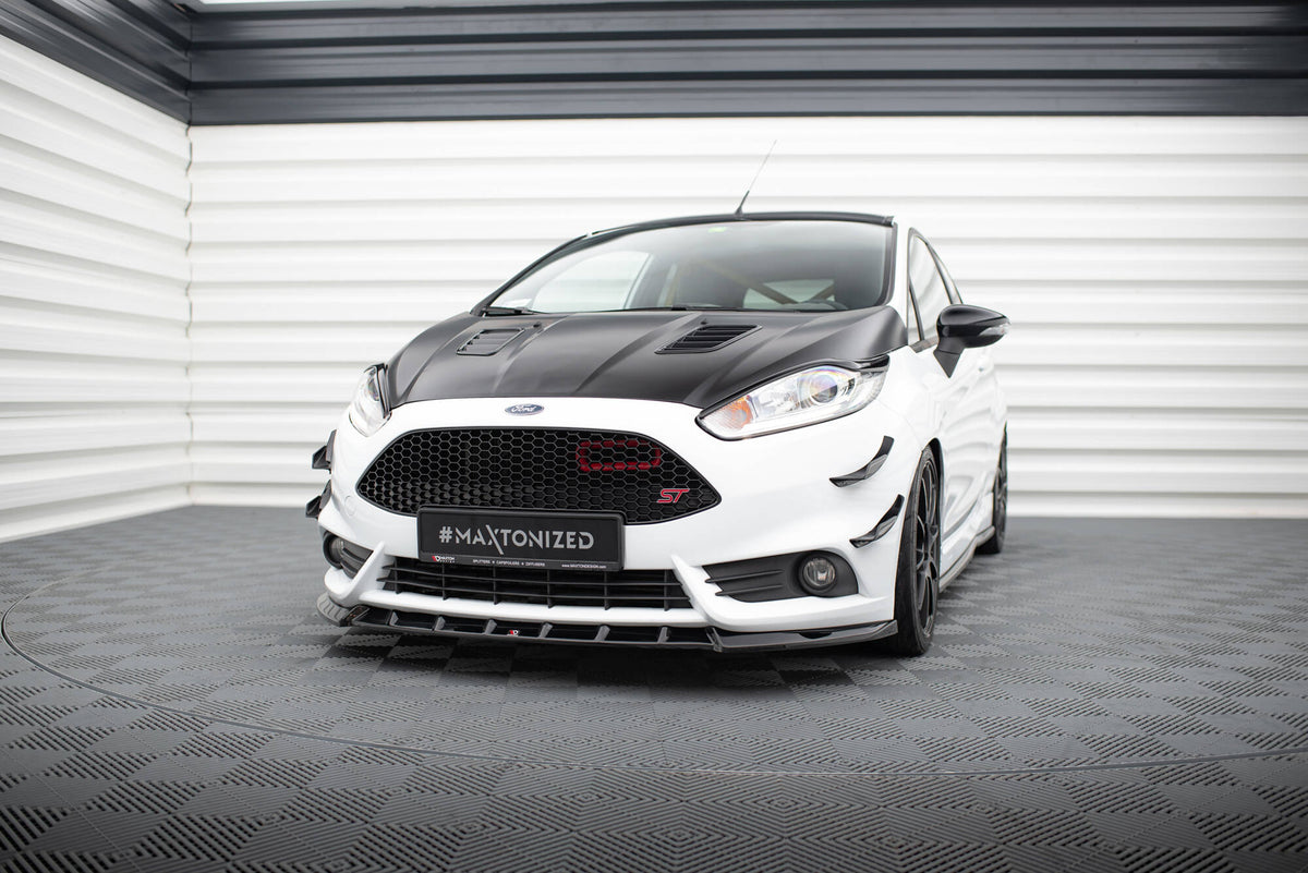Maxton Design Ford Fiesta MK7 Standaard Spoiler Lip Splitter - Tuning Maxton Design Ford Fiesta MK7 Standaard Spoiler Lip Splitter - Tuning