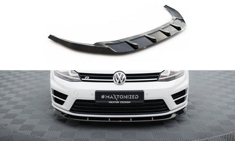Maxton Design - Front Splitter V.6 Volkswagen Golf R MK7 Front Spoiler Maxton Design royalty-bespoke.myshopify.com