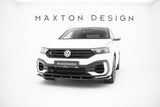 Maxton Design - Front Splitter Volkswagen T-Roc R MK1 Front Spoiler Maxton Design royalty-bespoke.myshopify.com