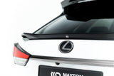 Maxton Design - Lower Spoiler Cap 3D Lexus RX F-Sport MK4 (Facelift) - Royal Body Kits