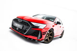 Maxton Design - Carbon Fiber Front Splitter Audi RS3 8Y Sedan (Facelift) - Royal Body Kits