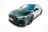Maxton Design - Carbon Fiber Front Splitter Audi RS7 C8 - Royal Body Kits