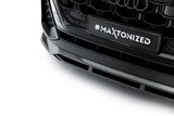 Maxton Design - Carbon Fiber Front Splitter Audi Q8 S-Line / SQ8 MK1 (Facelift) - Royal Body Kits