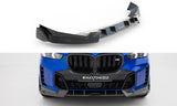 Maxton Design - Carbon Fiber Front Splitter BMW X5 M-Pack G05 (Facelift) - Royal Body Kits