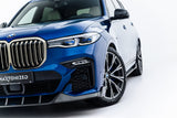 Maxton Design - Carbon Fiber Front Splitter BMW X7 M-Pack G07 - Royal Body Kits