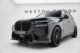 Maxton Design - Carbon Fiber Front Splitter BMW X7 M-Pack G07 (Facelift) - Royal Body Kits