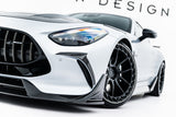 Maxton Design - Carbon Fiber Front Splitter Mercedes Benz AMG GT 55/63 C192 - Royal Body Kits