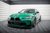 Maxton Design - Carbon Fiber Front Splitter V.1 BMW M3 Sedan G80 / M3 Touring G81 - Royal Body Kits