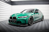 Maxton Design - Carbon Fiber Front Splitter V.2 BMW M3 Sedan G80 / M3 Touring G81 - Royal Body Kits