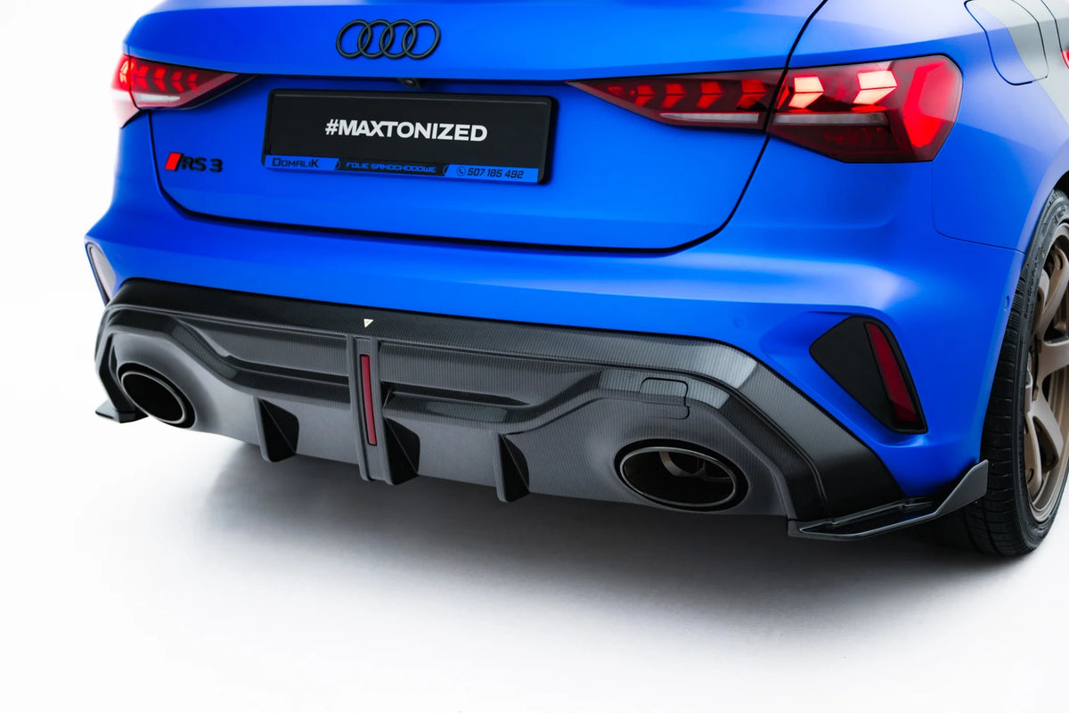 Maxton Design - Carbon Fiber Rear Diffuser Audi RS3 8Y Sportback ...