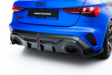 Maxton Design - Carbon Fiber Rear Diffuser Audi RS3 8Y Sportback (Facelift) - Royal Body Kits