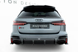 Maxton Design - Carbon Fiber Rear Diffuser Audi RS6 C8 - Royal Body Kits
