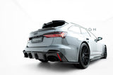 Maxton Design - Carbon Fiber Rear Diffuser Audi RS6 C8 - Royal Body Kits