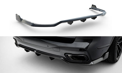 Maxton Design - Carbon Fiber Rear Diffuser BMW X7 M-Pack G07 (Facelift) - Royal Body Kits