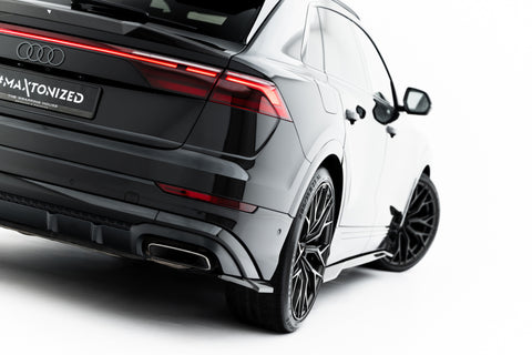 Maxton Design - Carbon Fiber Rear Side Splitters Audi Q8 S-Line (Facelift) - Royal Body Kits