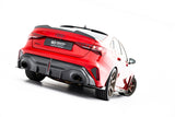 Maxton Design - Carbon Fiber Rear Side Splitters Audi RS3 8Y Sedan (Facelift) - Royal Body Kits
