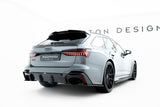 Maxton Design - Carbon Fiber Rear Side Splitters Audi RS6 C8 - Royal Body Kits