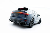 Maxton Design - Carbon Fiber Rear Splitter (with Vertical Bars) Audi RSQ8 MK1 (Facelift) - Royal Body Kits