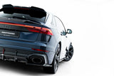 Maxton Design - Carbon Fiber Rear Splitter (with Vertical Bars) Audi RSQ8 MK1 (Facelift) - Royal Body Kits