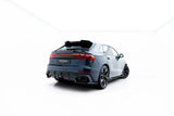 Maxton Design - Carbon Fiber Rear Splitter (with Vertical Bars) Audi RSQ8 MK1 (Facelift) - Royal Body Kits