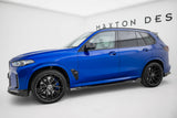 Maxton Design - Carbon Fiber Side Skirts Diffusers BMW X5 M-Pack G05 (Facelift) / X5 M F95 (Facelift) - Royal Body Kits